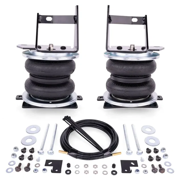 57384 – AIR LIFT Helper Spring Kit, Air Spring Frame Mount Up To 5000 Pounds Of Leveling Capacity Air Adjustable From...